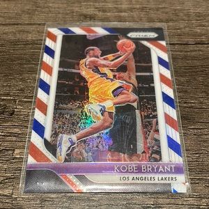 Kobe Bryant 2018 Prizm Red White & Blue Basketball Card
